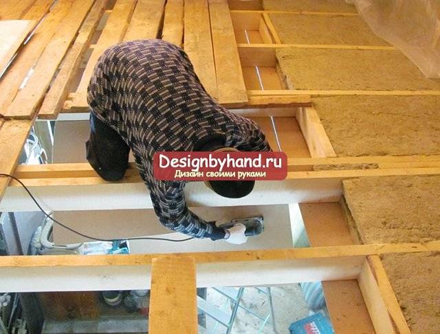 Утепление деревянного пола на лагах