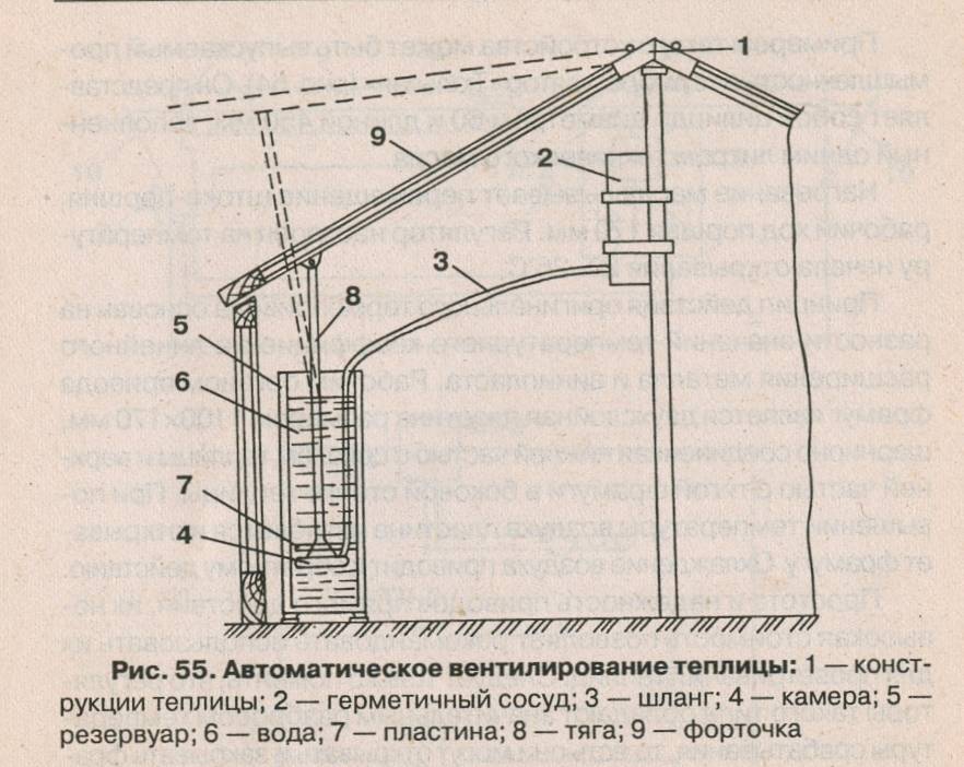 Автоматическое проветривание теплиц: детальная инструкция - теплицы + парники своими руками