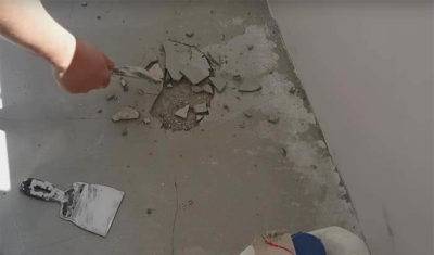 Трещины на наливном полу — причины появления и способы устранения